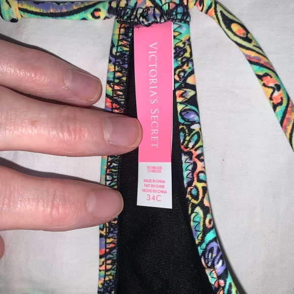 NWT VS Swim Bikini sz 34C top Medium bottom - Picture 6 of 8